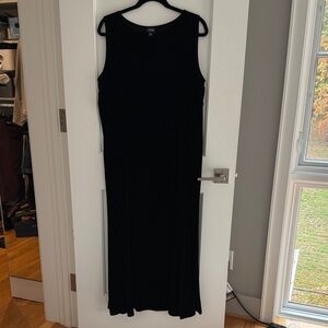 Eileen Fisher Black Maxi Dress